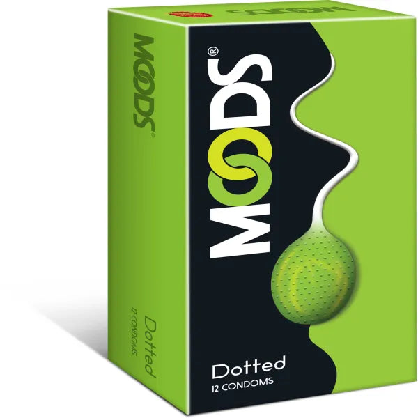 Moods Condoms Dotted 12'S