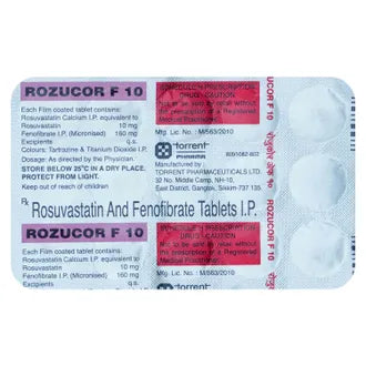 Rozucor - F 10mg Tab 1*15