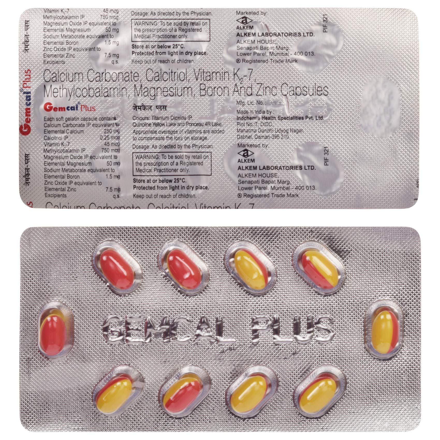 Gemcal Plus Cap