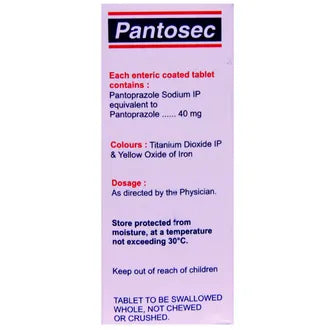 Pantosec 40 Tablet