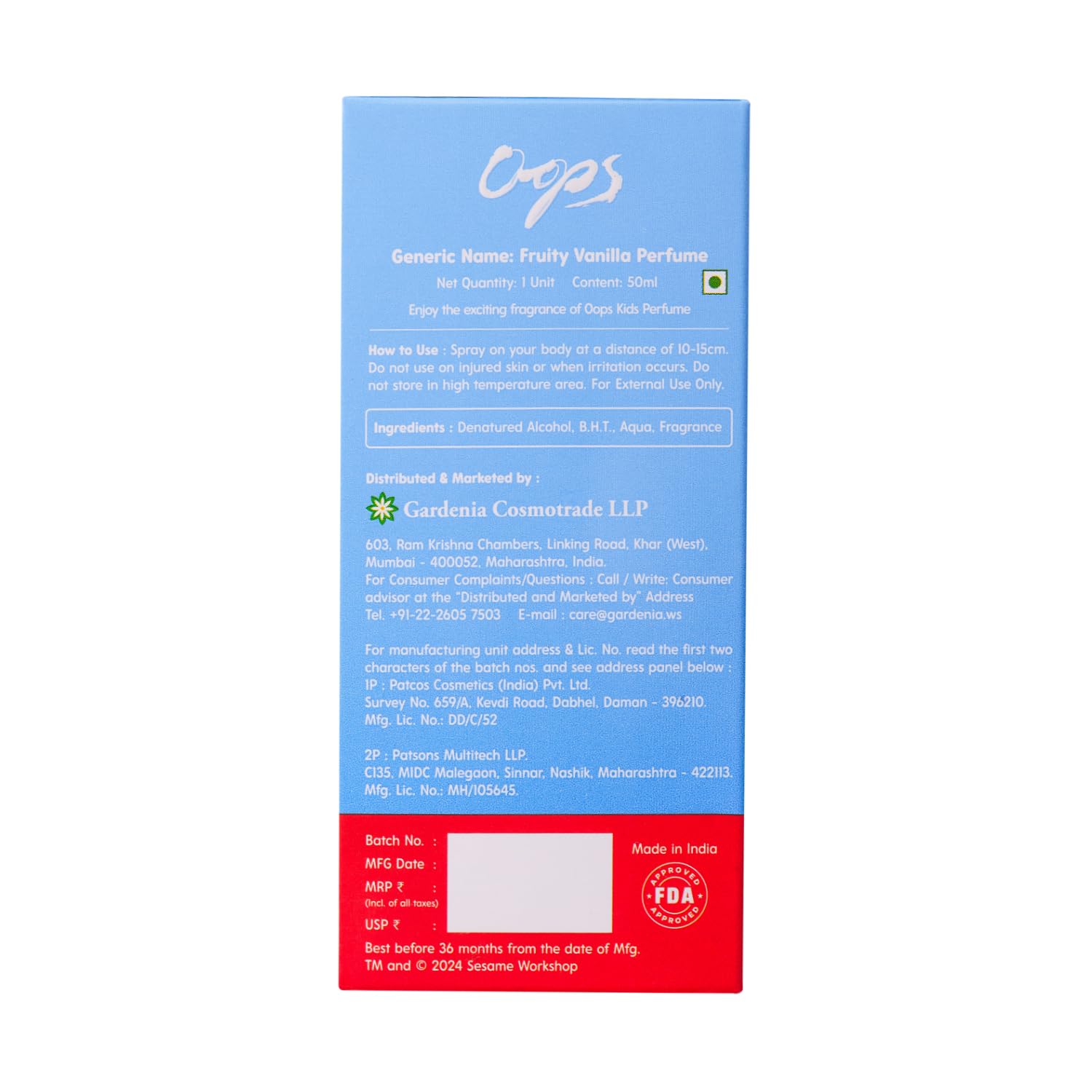 Kids Perfume 50ml