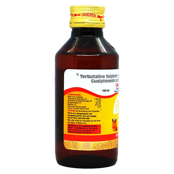 Ascoril Plus Expectorant. 120ml