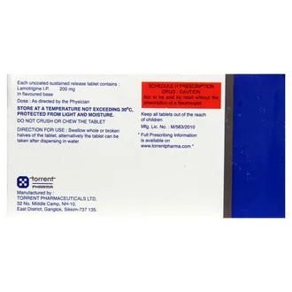 Lamitor Od 200mg Tab 10tab