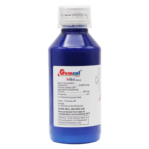 Gemcal Susp 120ml