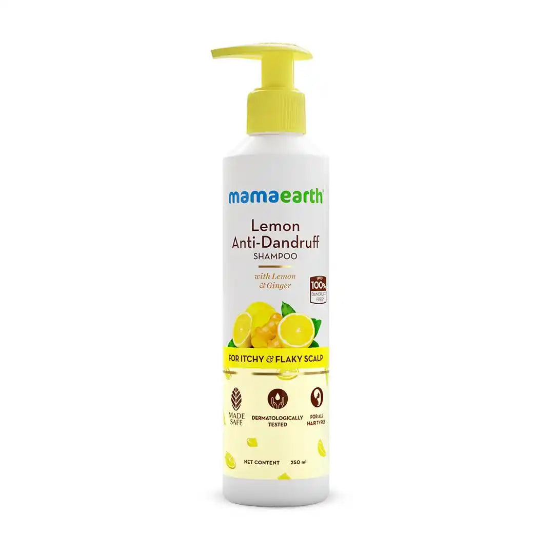 Mamaearth Lemon Anti-Dandruff Shampoo 250ml