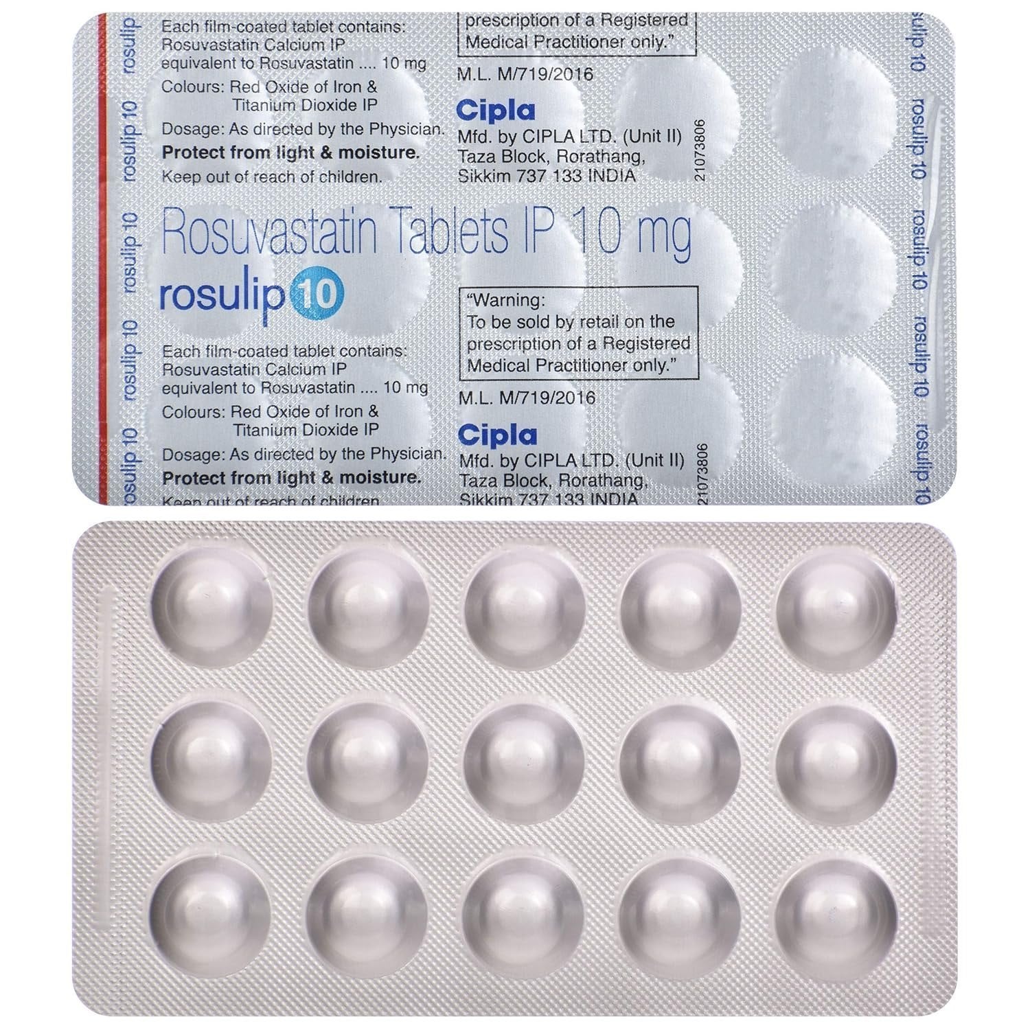 Rosulip 10mg Tab