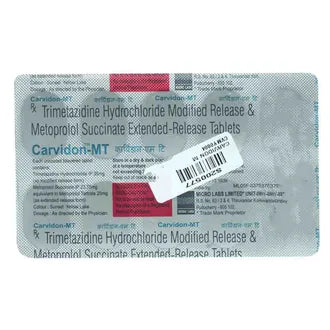 Carvidon-Mt Tablets 10