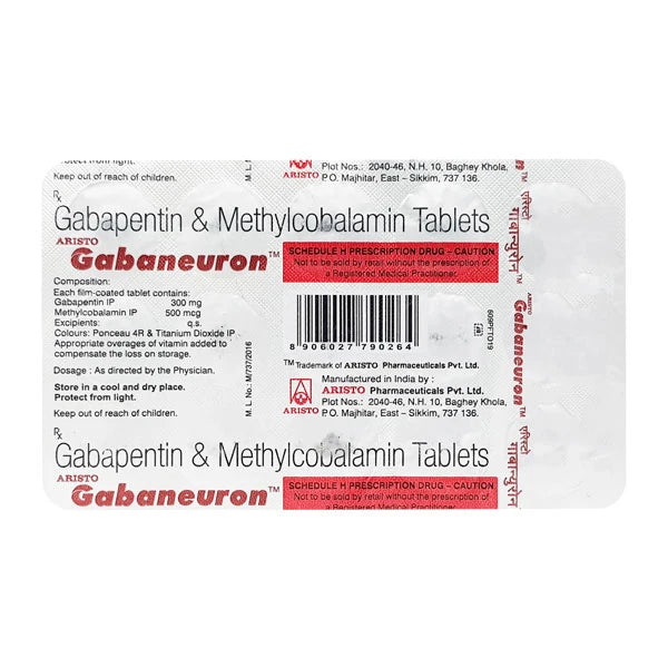 Gabaneuron Tab 100mg