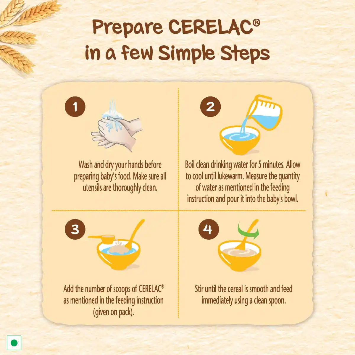 Cerelac With Milk Wheat Apple 350g No 6