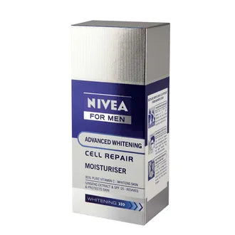 Nivea Men Advance Whitening Moisturiserall Skin Types, 40 Ml