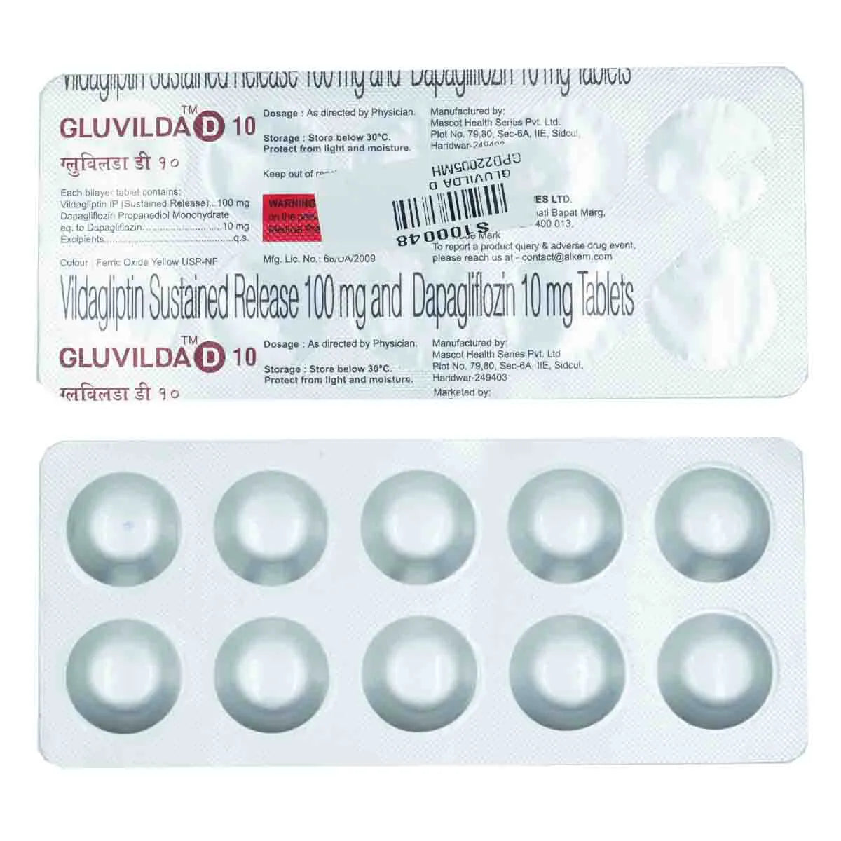 Gluvilda D 10mg