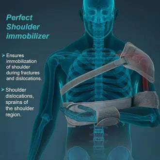 Tynor Elastic Shoulder Immoblizer For Right/Left Shoulder L