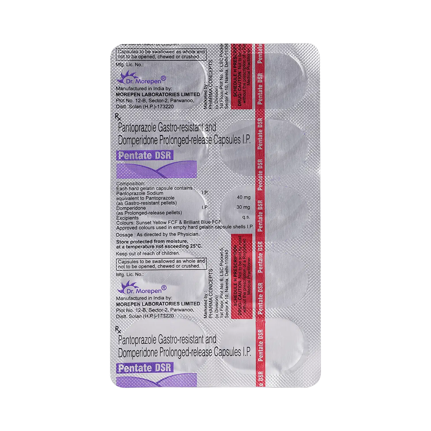 Pentate Dsr Capsule