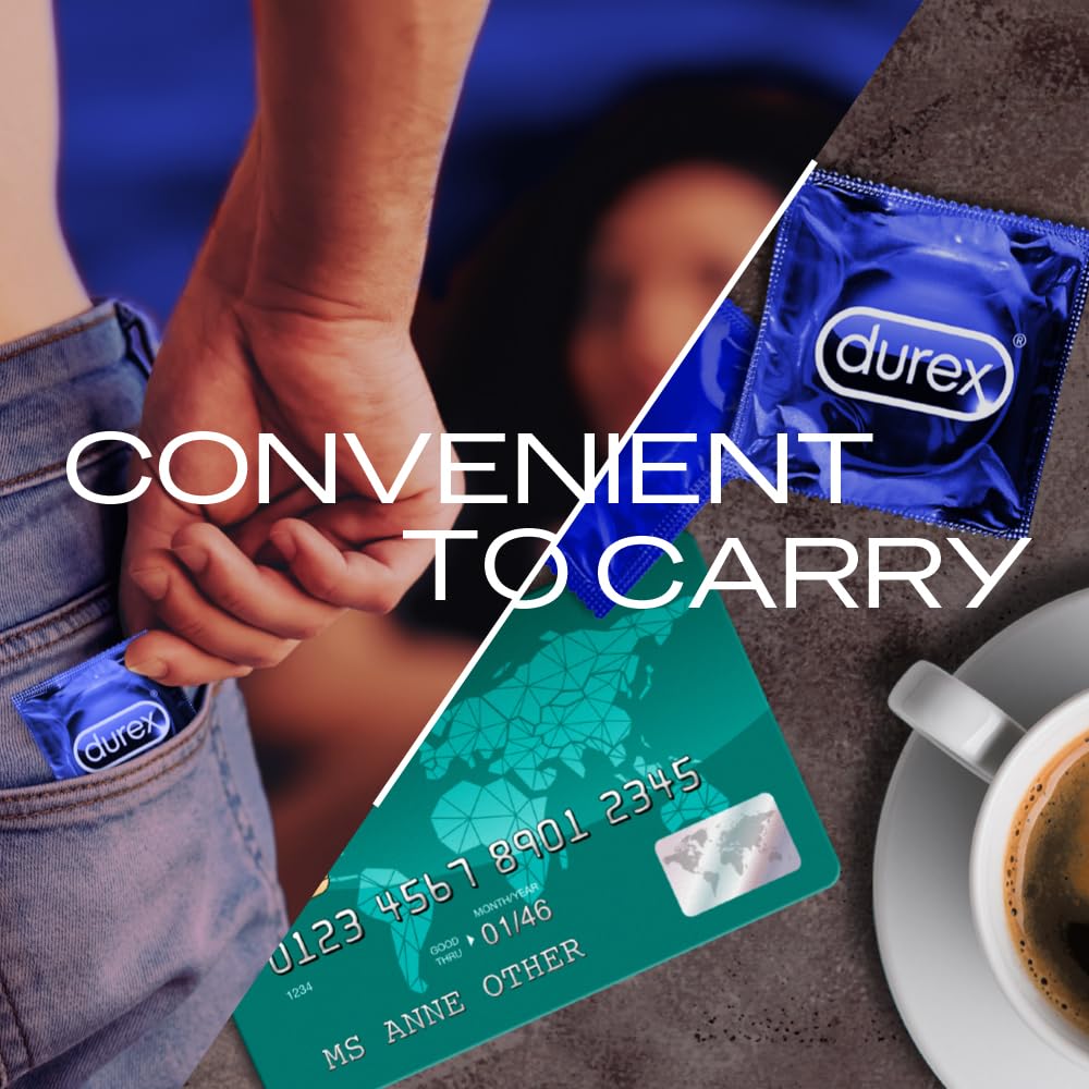 Durex Extra Thin Intense Chocolate Flavoured Condoms For Men - 10s