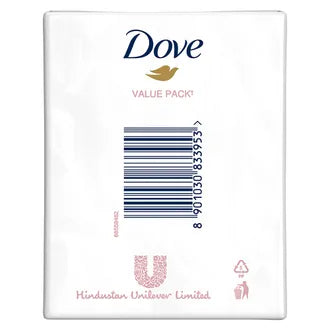 Dove Pink Beauty Bathing Bar, 375 Gm (3 X 125 Gm)