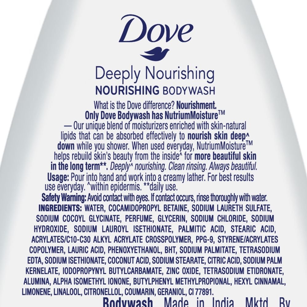 Dove Deeply Nourishing Body Wash 190 Ml