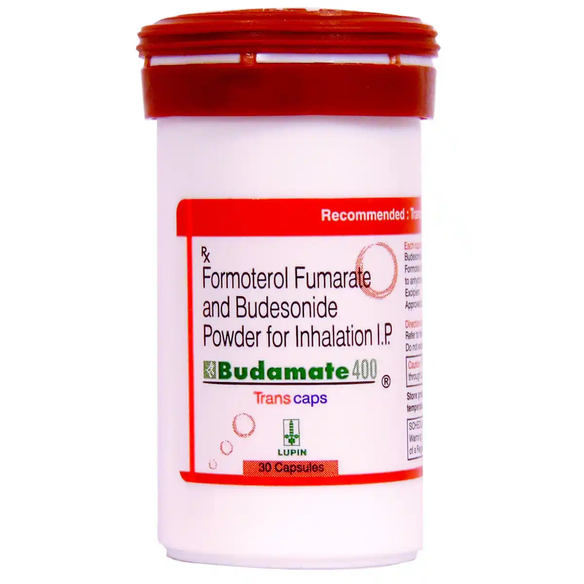 Budamate 400 Transcaps