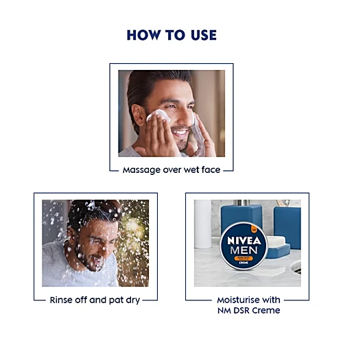 Nivea Oil Control Face Wash With Charcoal & Cooling Mint, 100 G