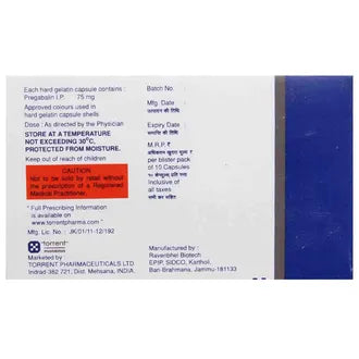 Pregeb-75 Mg Cap 10 Cap