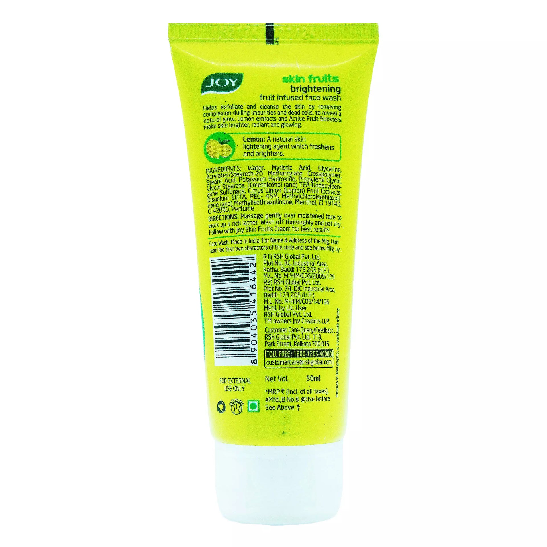 Joy Skin Fruits Brightening 50ml