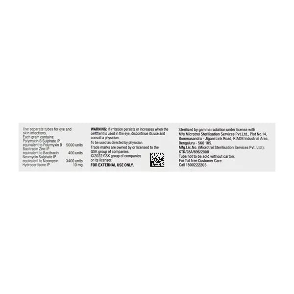 Neosporin H Oint 5gm