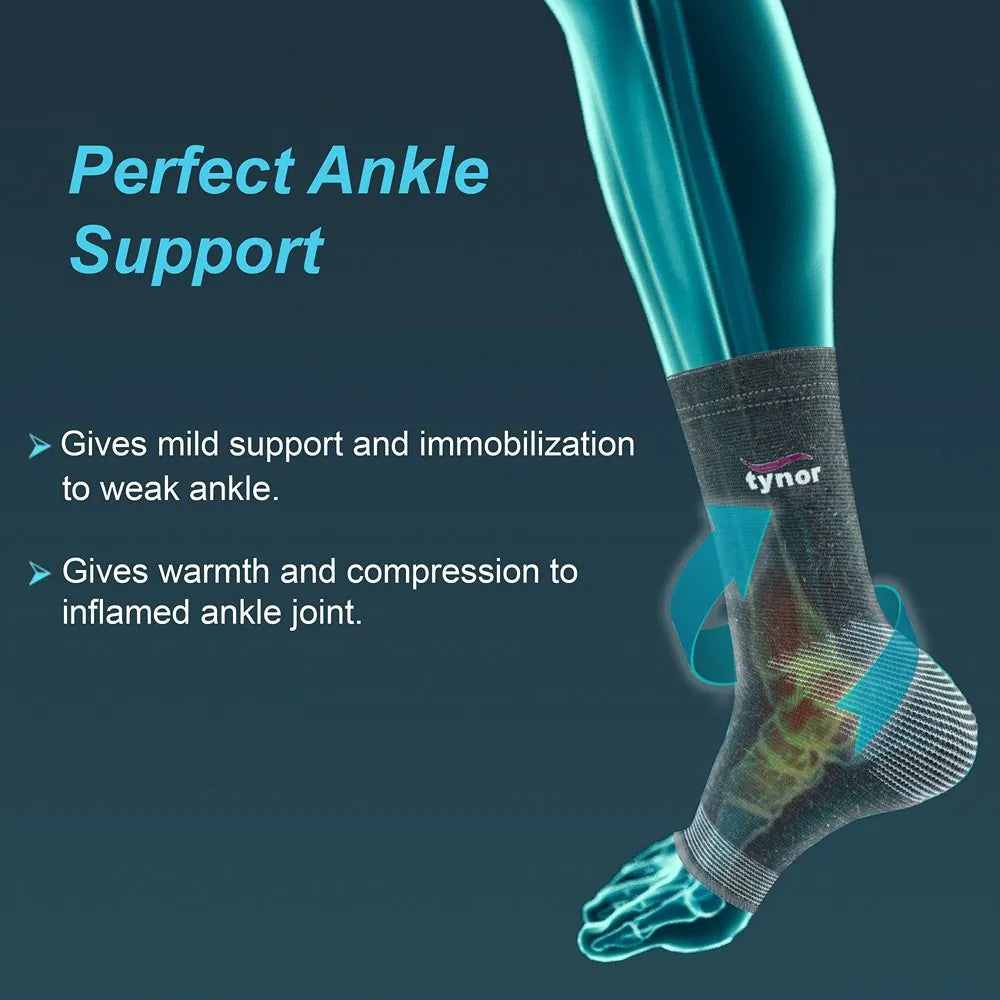 Tynor Anklet Comfeel 1 Pair M