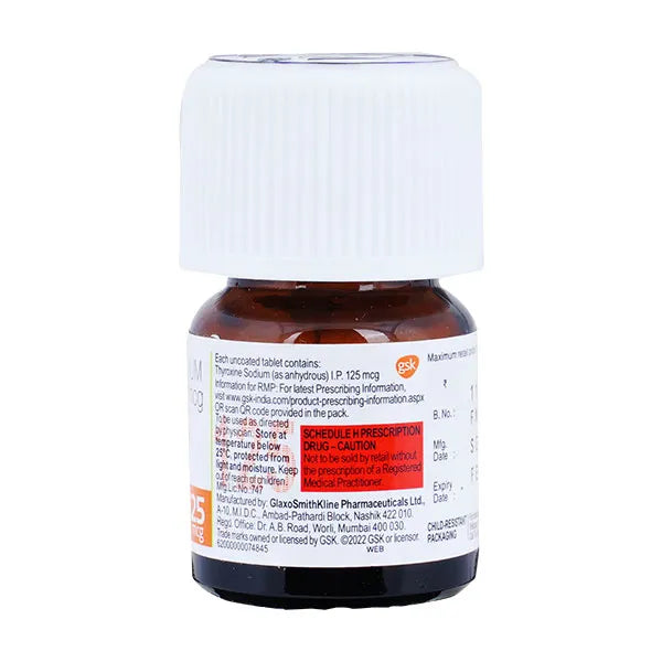 Eltroxin 125mcg