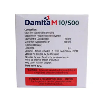 Damita M 10/500 Mg 1*10