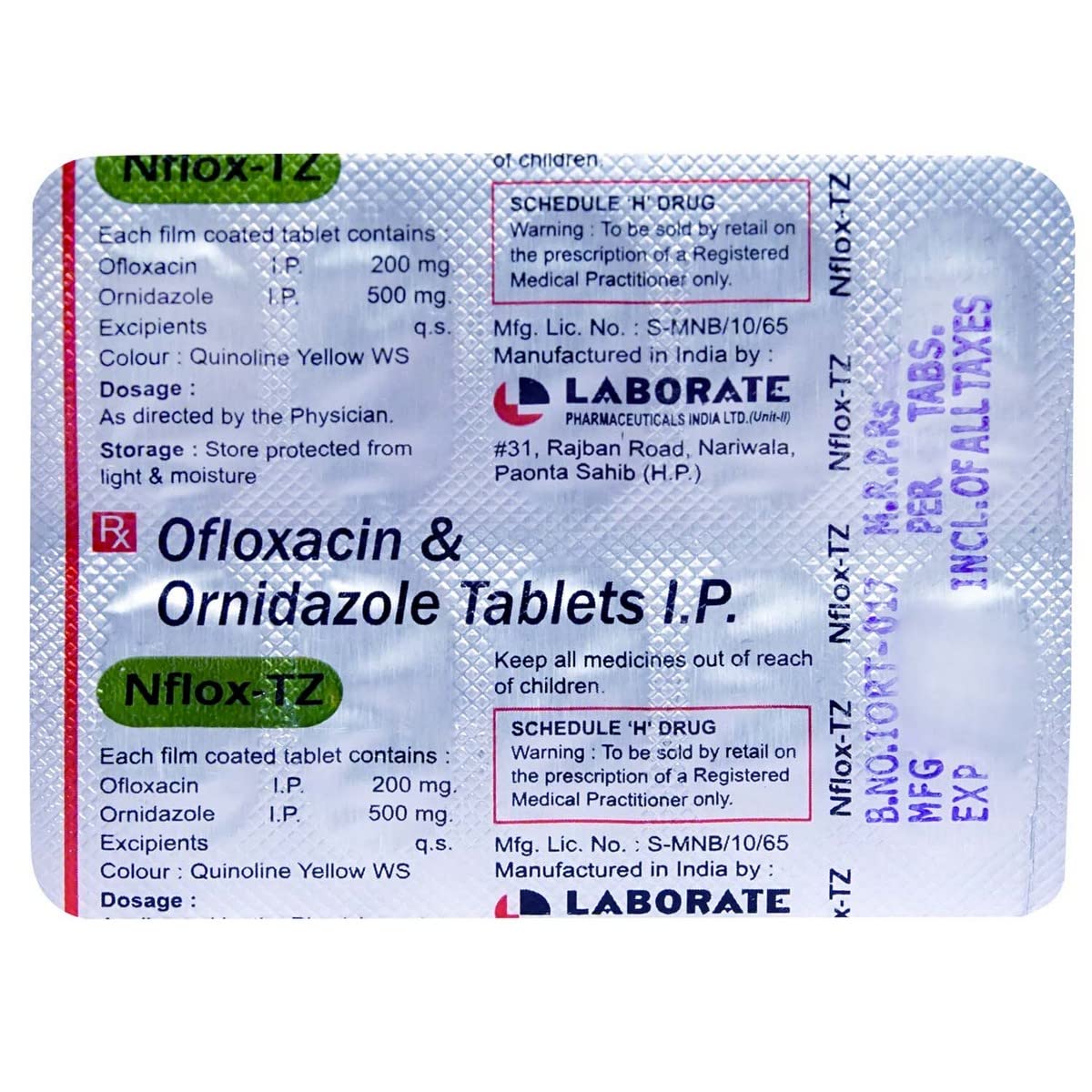 Nflox-Tz Tablets