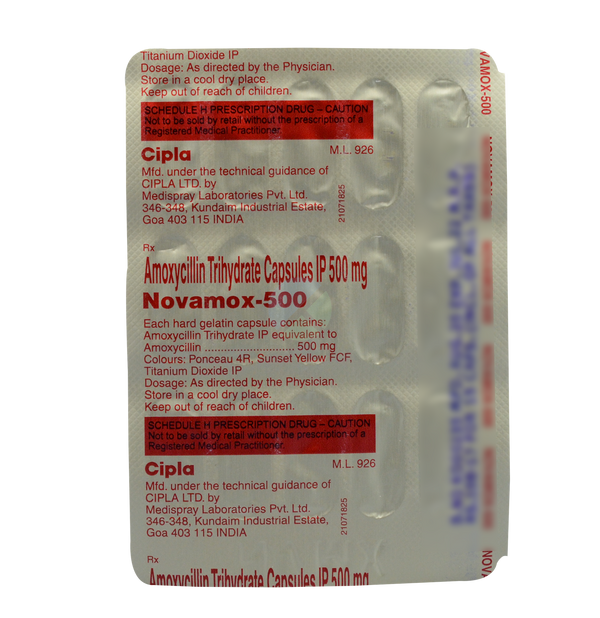 Novamox 500 Cap