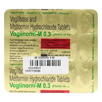 Voglinorm-M 0.3 Tablets 15