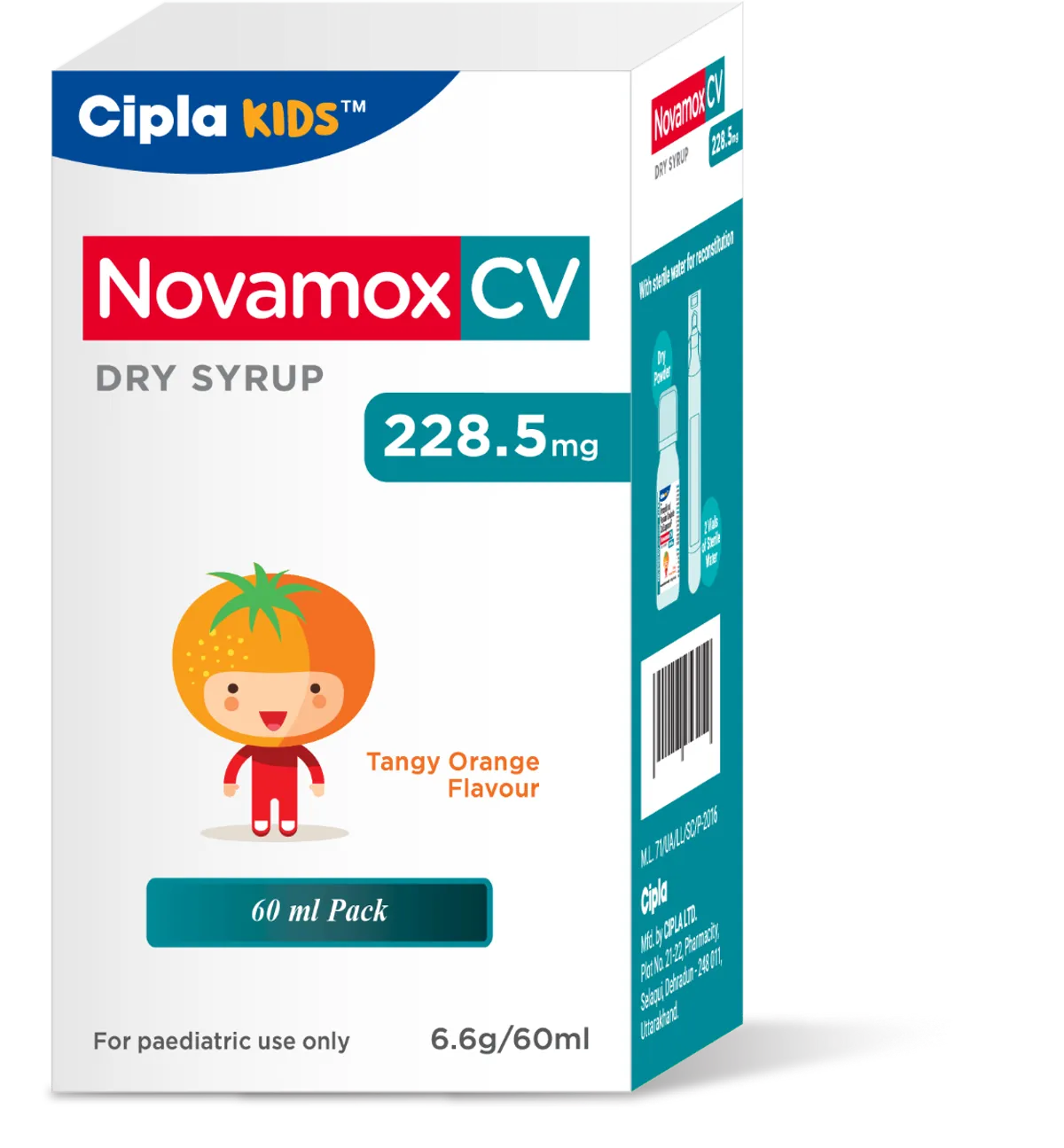 Novamox Dry Syp 60 Ml