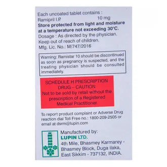 Ramistar 10mg 1*15