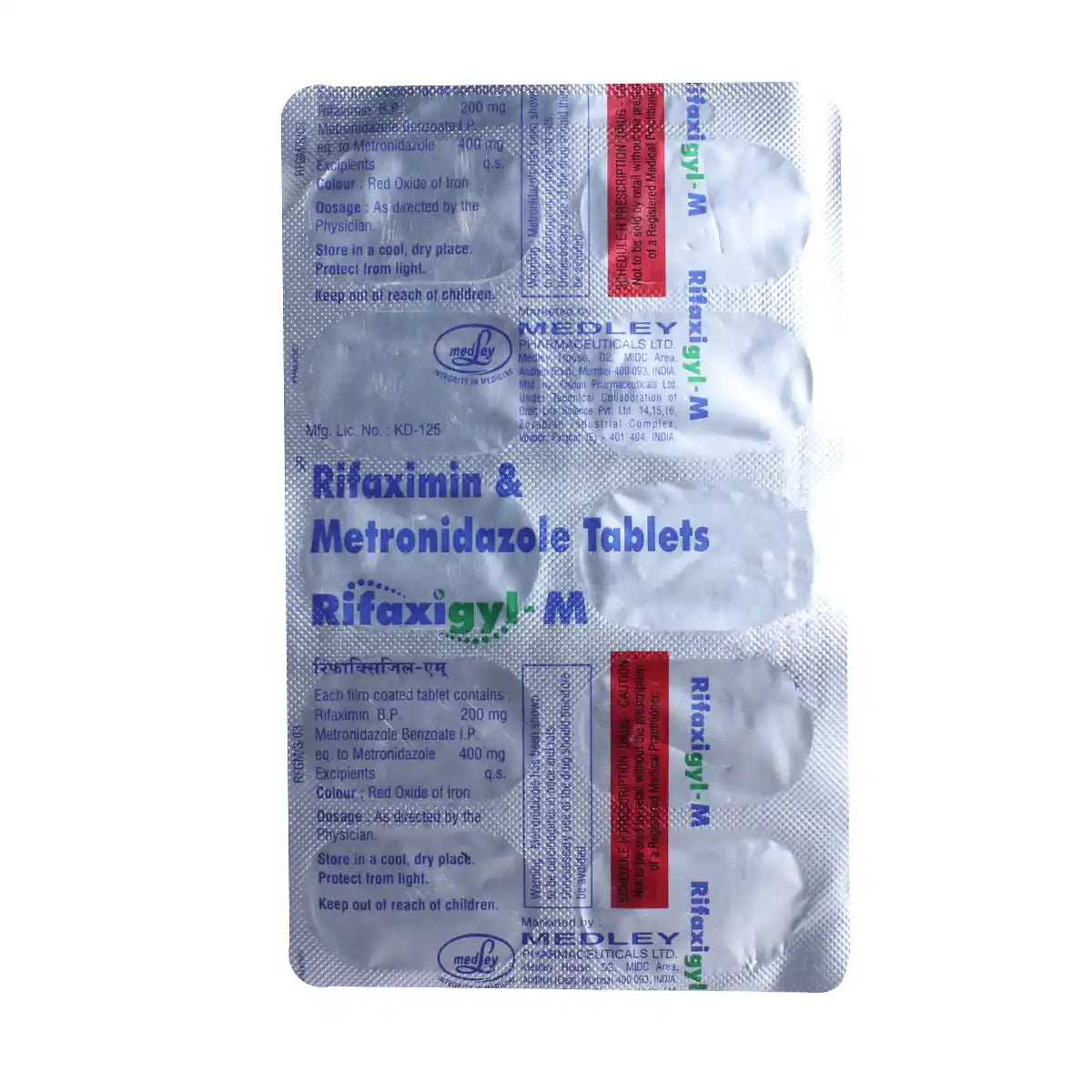 Rifaxigyl M Tablet