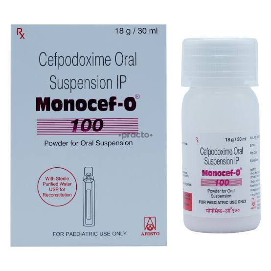 Monocef O 100 Syp