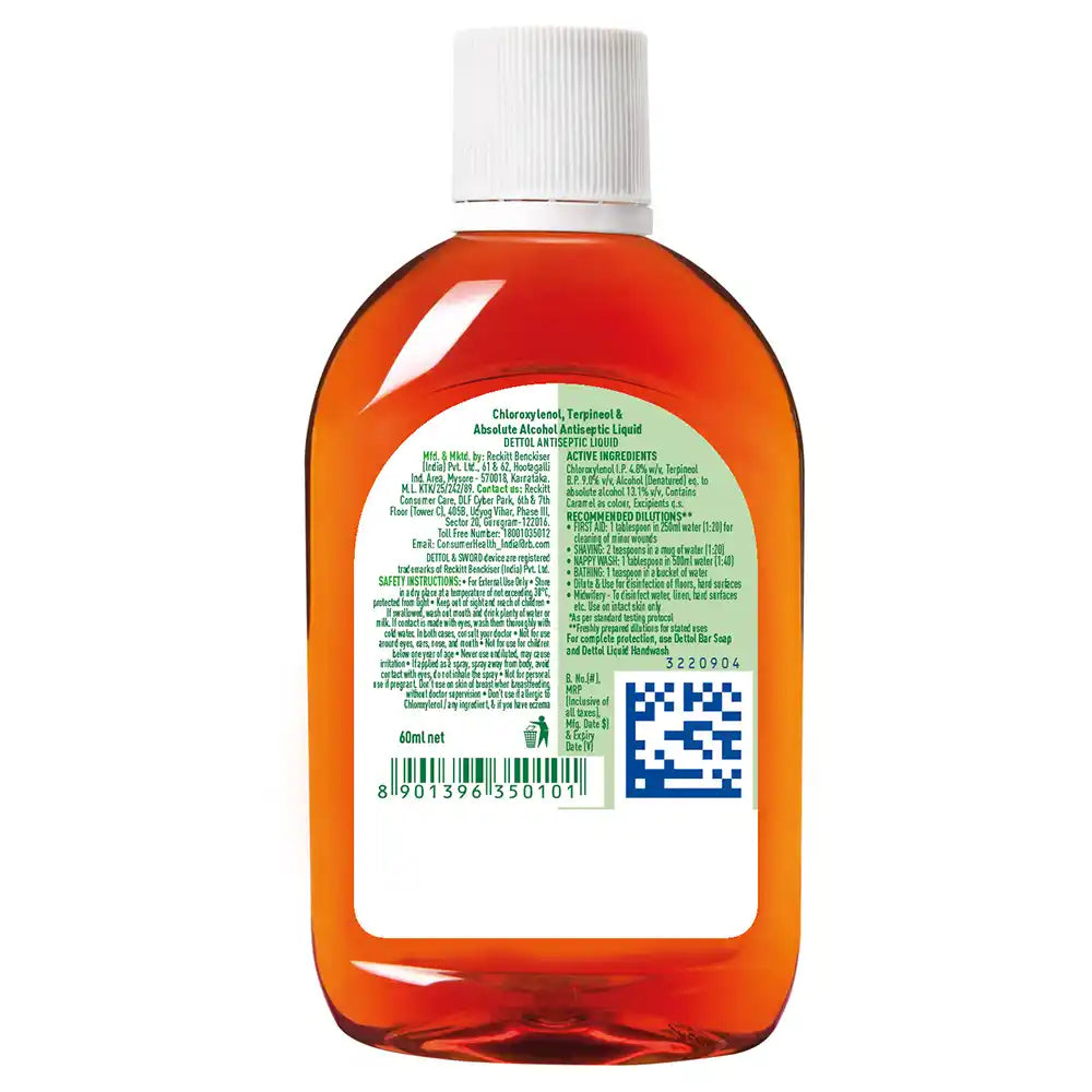 Dettol Antiseptic Liquid 60ml