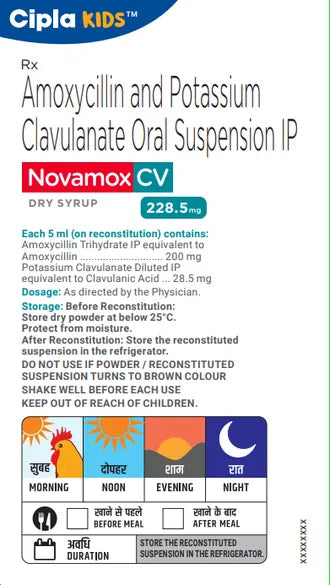 Novamox Dry Syp 60 Ml