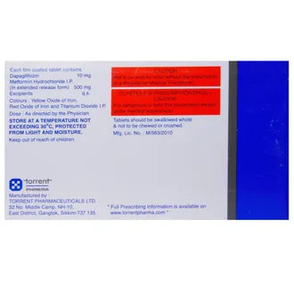 Glucreta M 10-500 Tab
