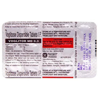 Voglitor Md 0.3mg Tab 1*15
