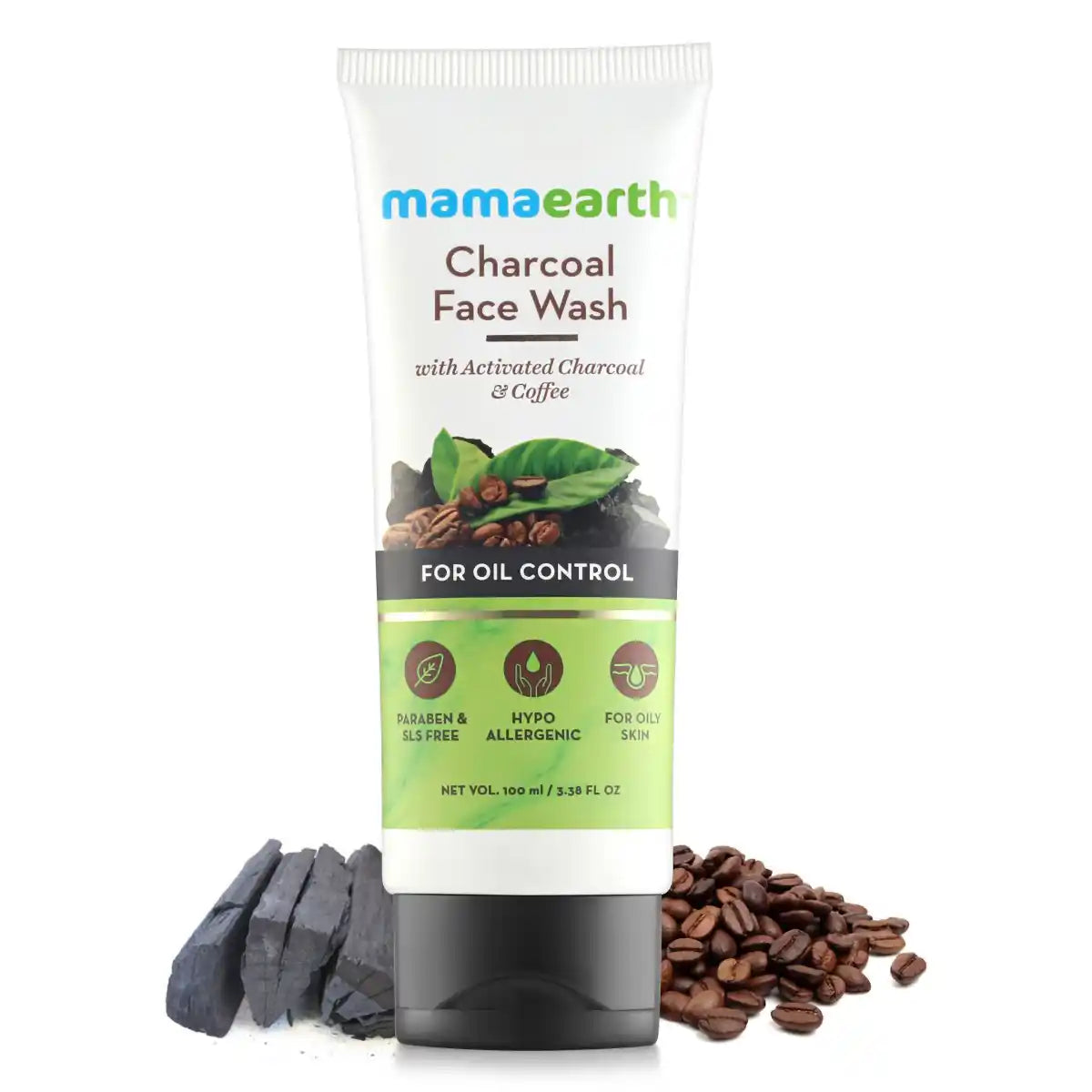 Mamaearth Activated Charcoal & Coffee Face Wash 100ml