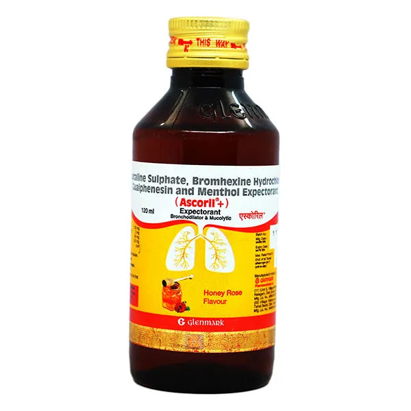 Ascoril Plus Expectorant. 120ml