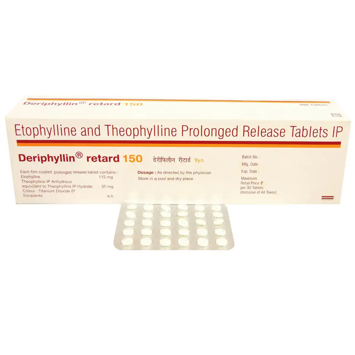 Deriphyllin Ret 150mg