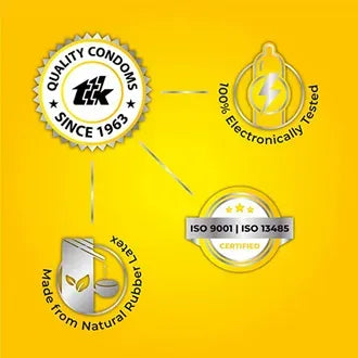 Skore Banana Flavour Condoms, 10 Count