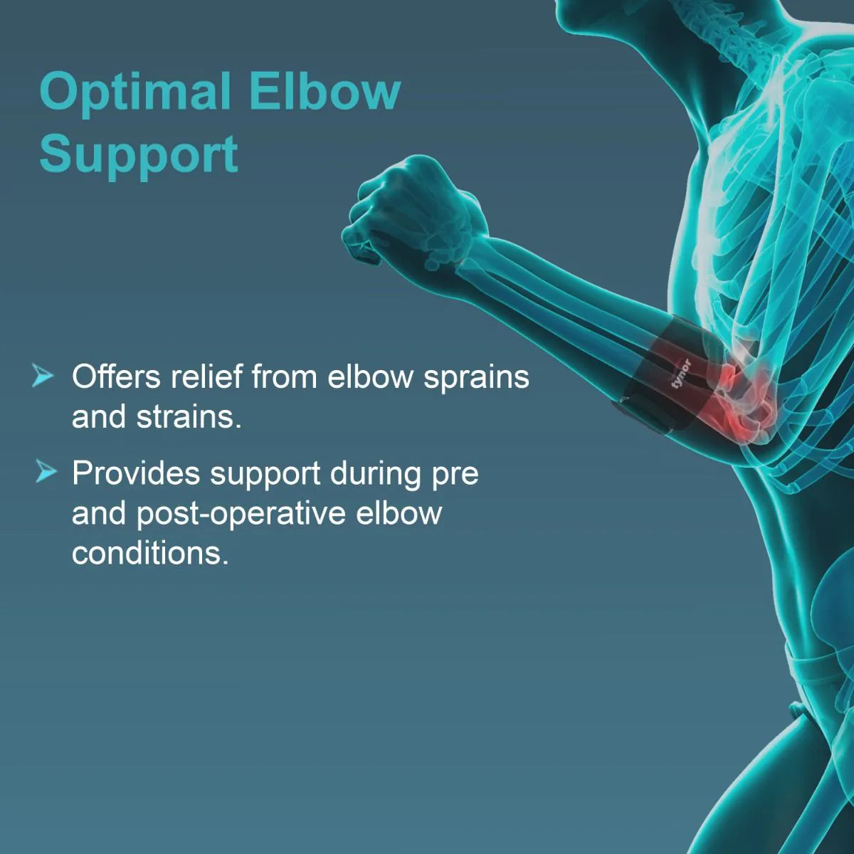 Tynor Tennis Elbow Support M