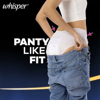 Whisper Super Absorbent Period Panty Large-Xl, 6 Count
