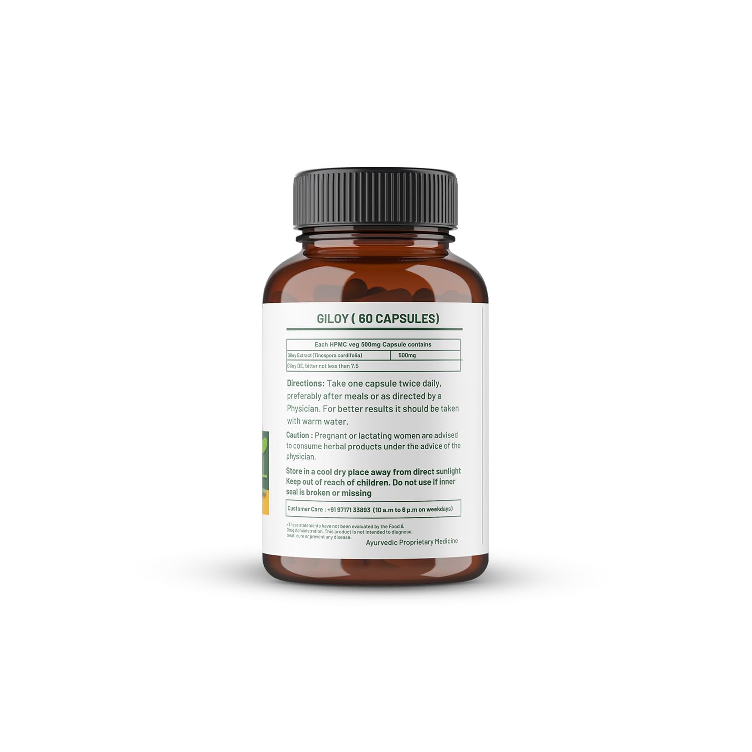 Ayuvya Giloy 500mg Immunity Support 60capsual