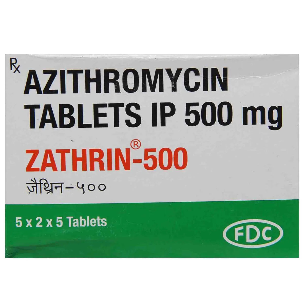 Zathrin 500mg Tab (Dpco)