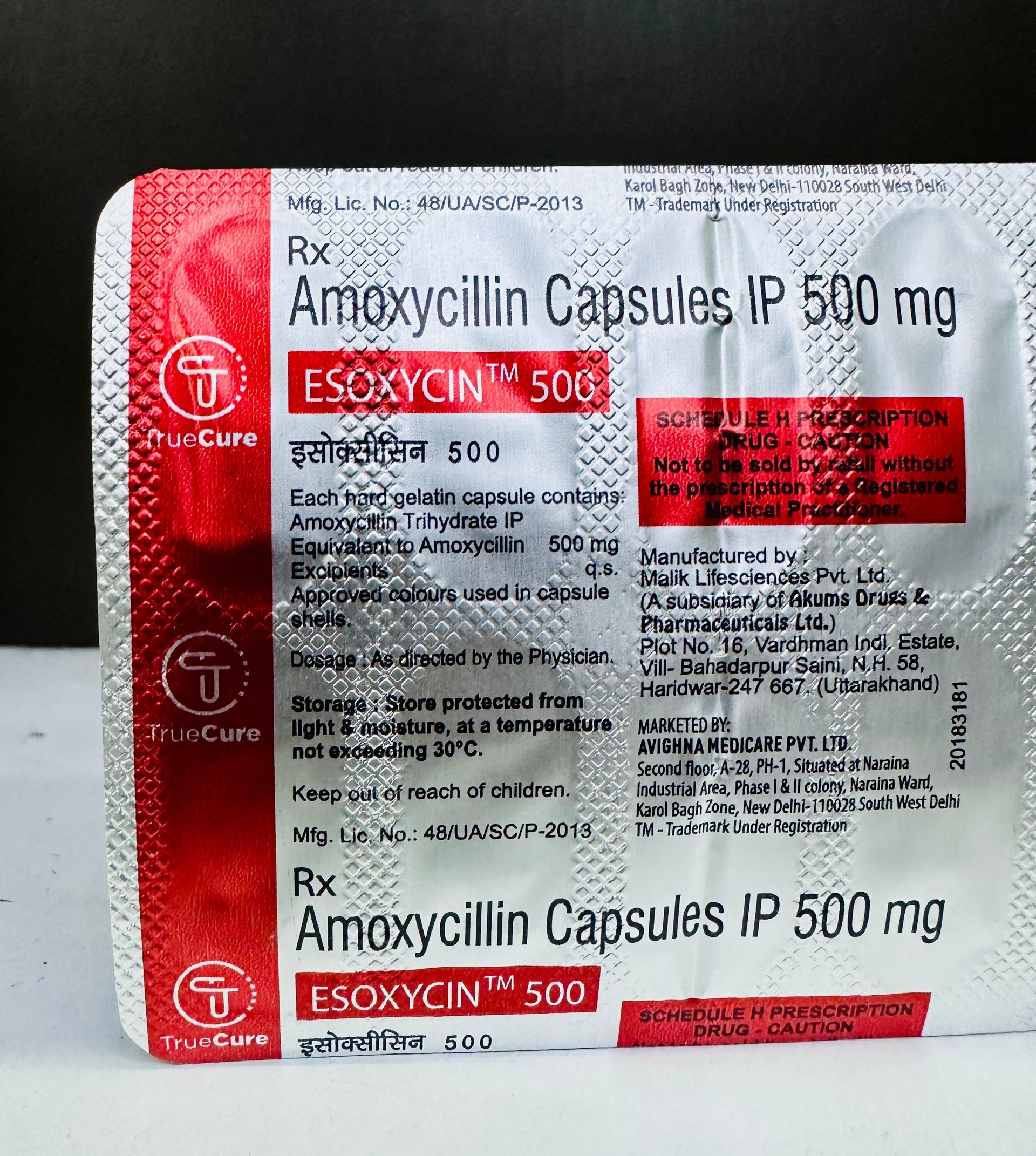 Esoxycin 500