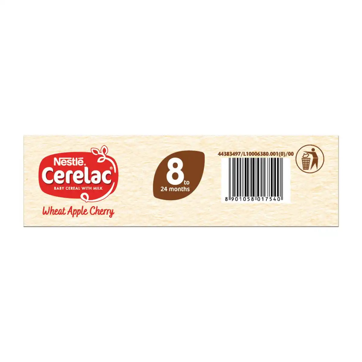 Cerelac With Milk Wheat Apple Cheery 350g No 8