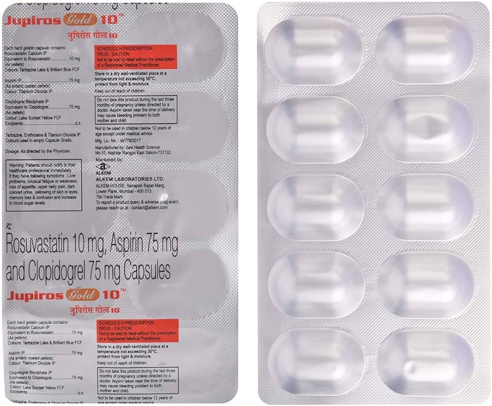 Jupiros Gold 10mg Cap